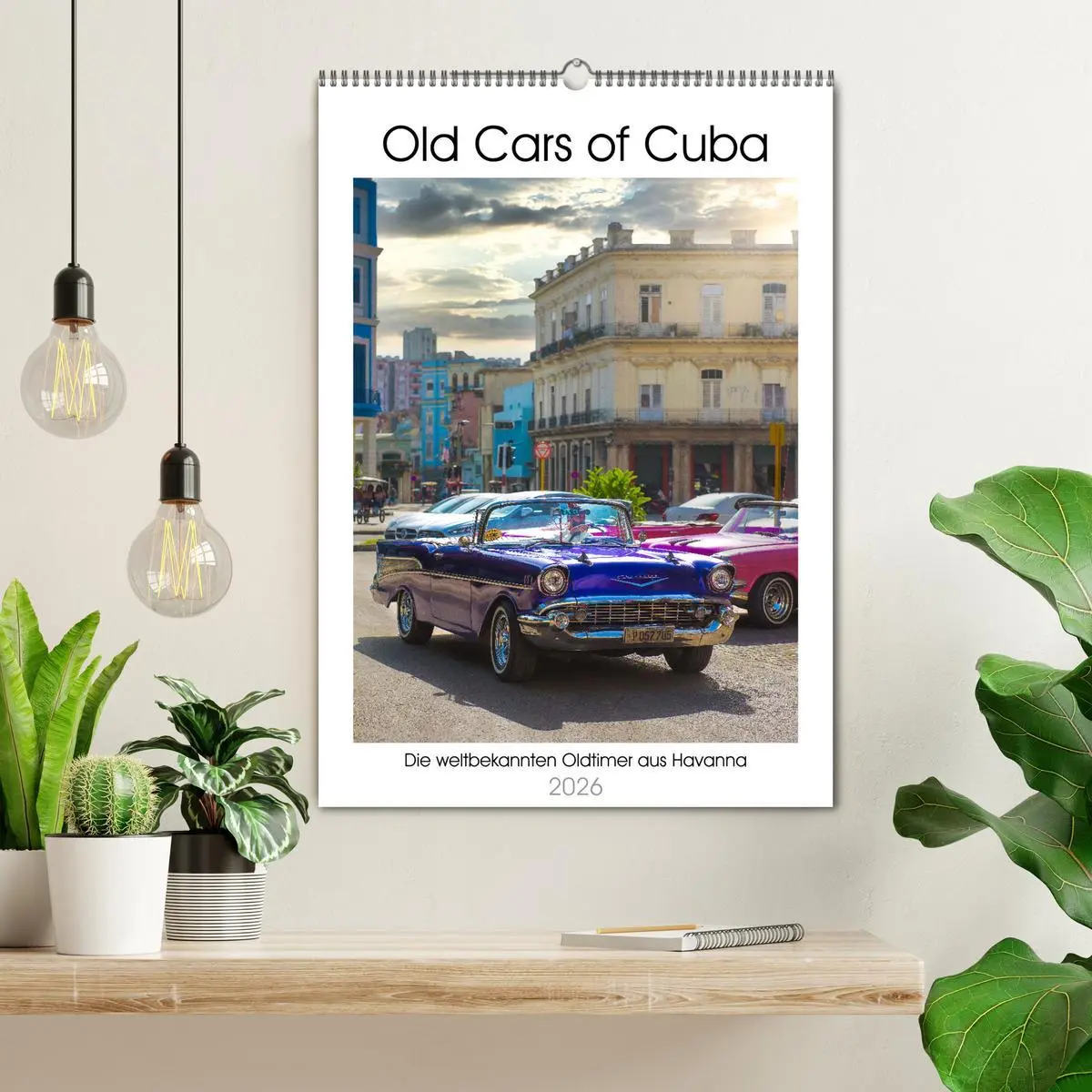 Bild: 9783516339987 | Old Cars of Cuba (Wandkalender 2026 DIN A2 hoch), CALVENDO...