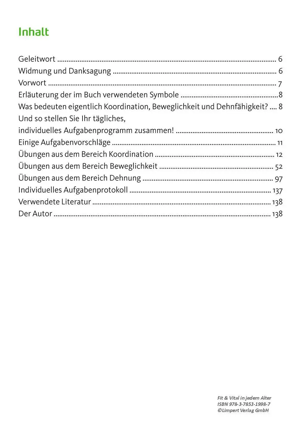 Bild: 9783785319987 | Fit &amp; Vital in jedem Alter | Das tägliche 15-Minuten-Wohlfühlprogramm
