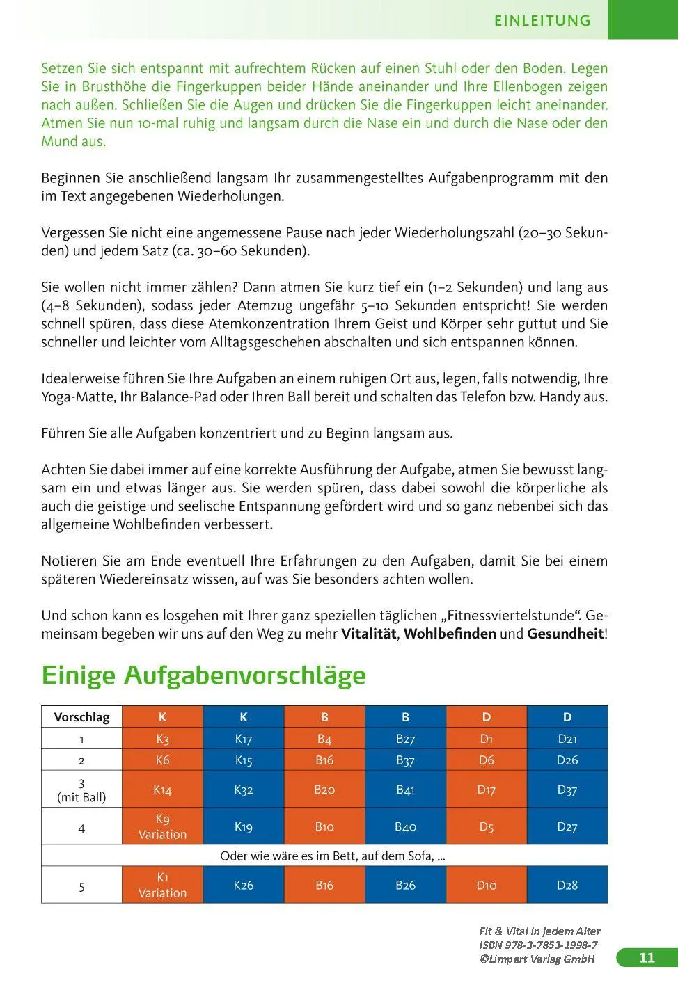 Bild: 9783785319987 | Fit &amp; Vital in jedem Alter | Das tägliche 15-Minuten-Wohlfühlprogramm