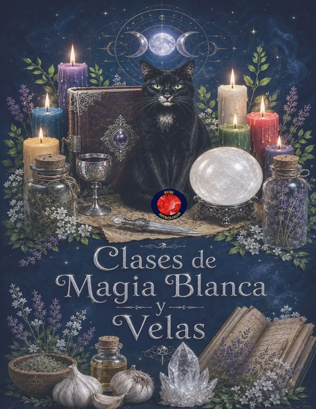 Cover: 9798224229987 | Clases de Magia Blanca y Velas | Alina A Rubi (u. a.) | Taschenbuch