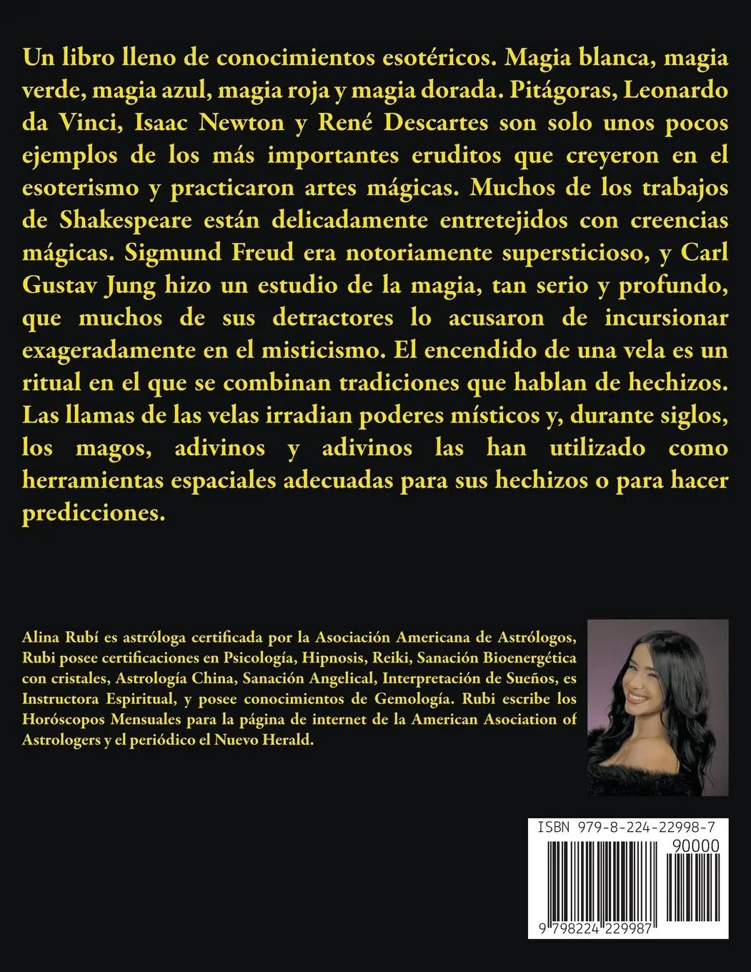 Rückseite: 9798224229987 | Clases de Magia Blanca y Velas | Alina A Rubi (u. a.) | Taschenbuch