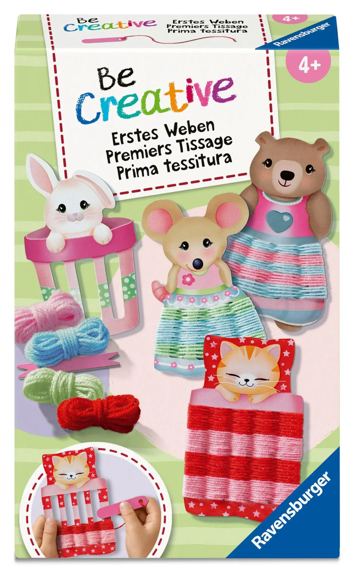 Cover: 4005555280088 | BeCreative Mini - Erstes Weben | Spiel | BeCreative | Deutsch | 2026