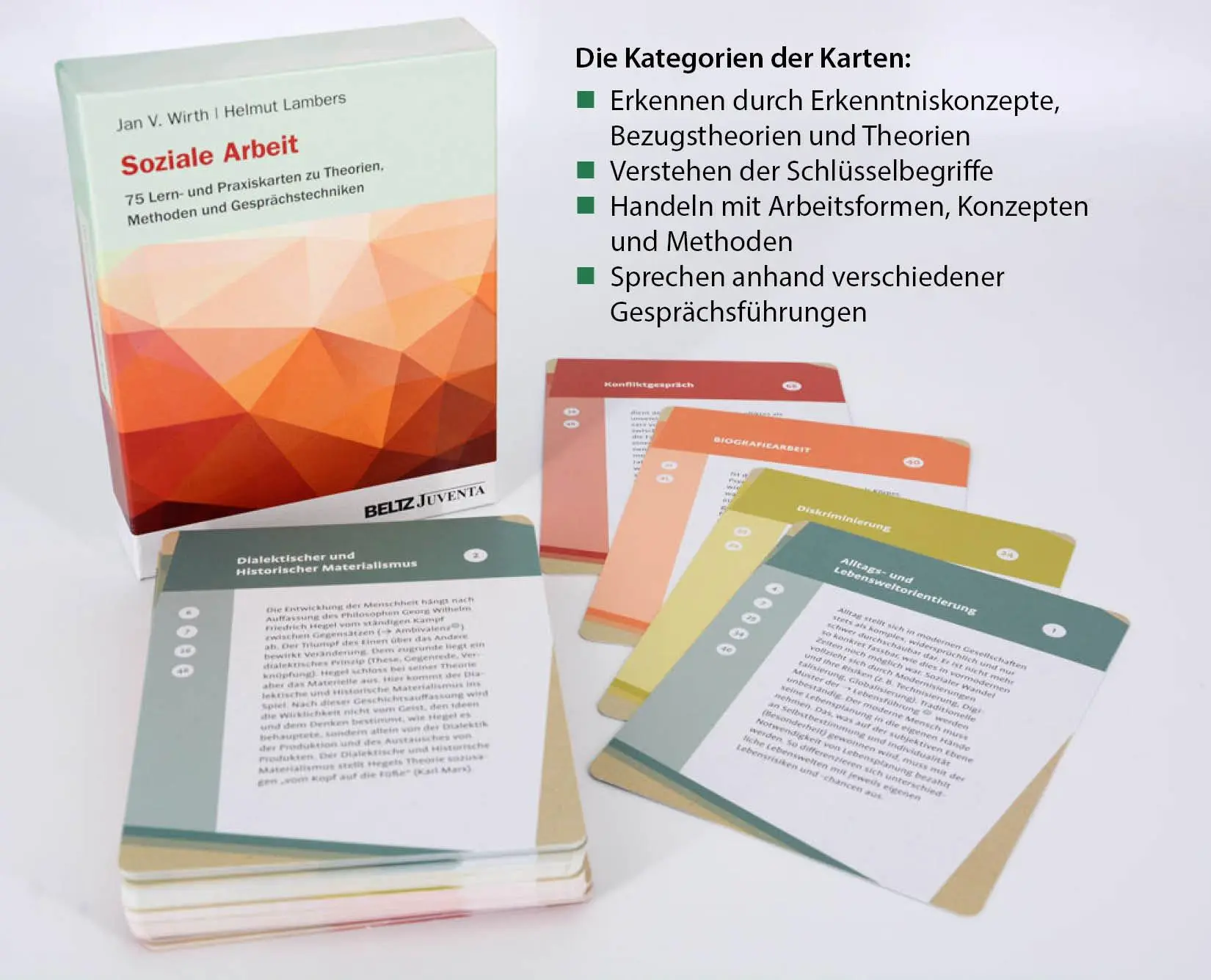 Bild: 4019172400088 | Soziale Arbeit - 75 Lern- und Praxiskarten zu Theorien, Methoden...