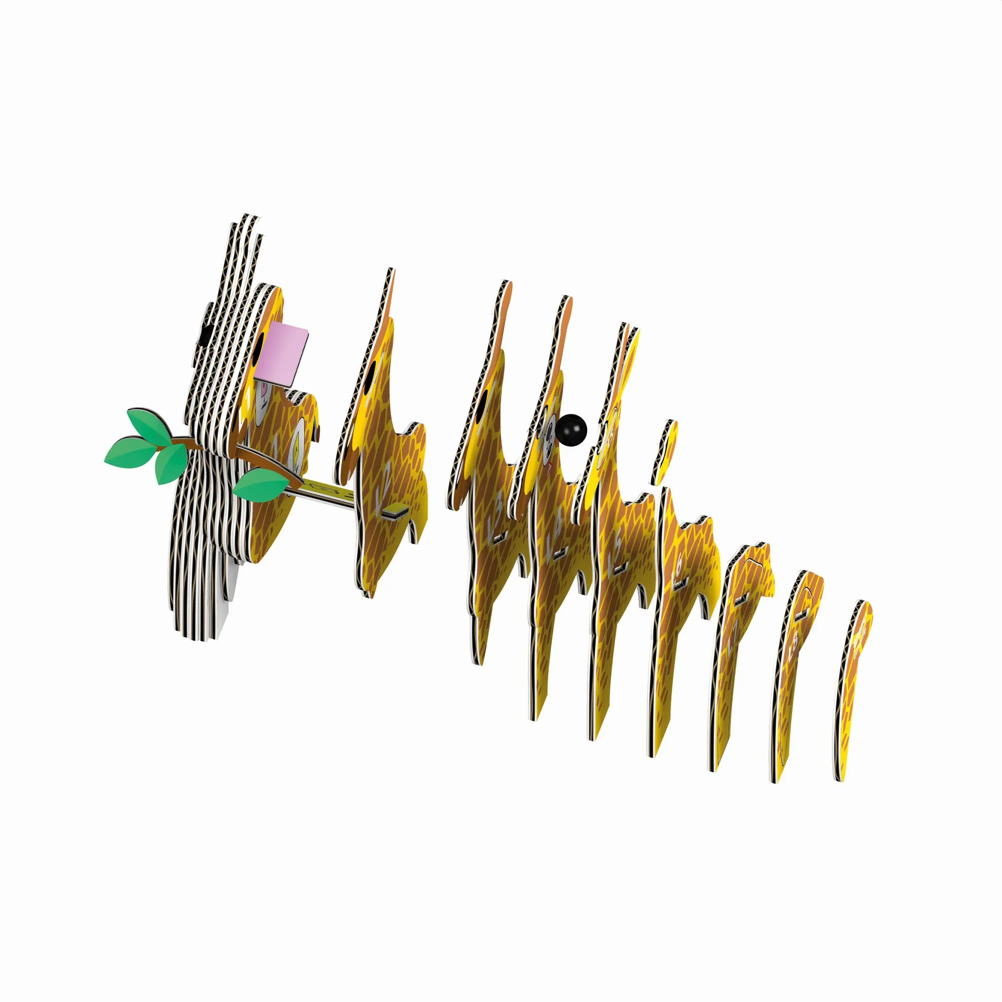 Bild: 9421035150088 | EUGY - 3D Bastelset Giraffe | Eugy | Kit (Bastelset) | 650009 | 2023