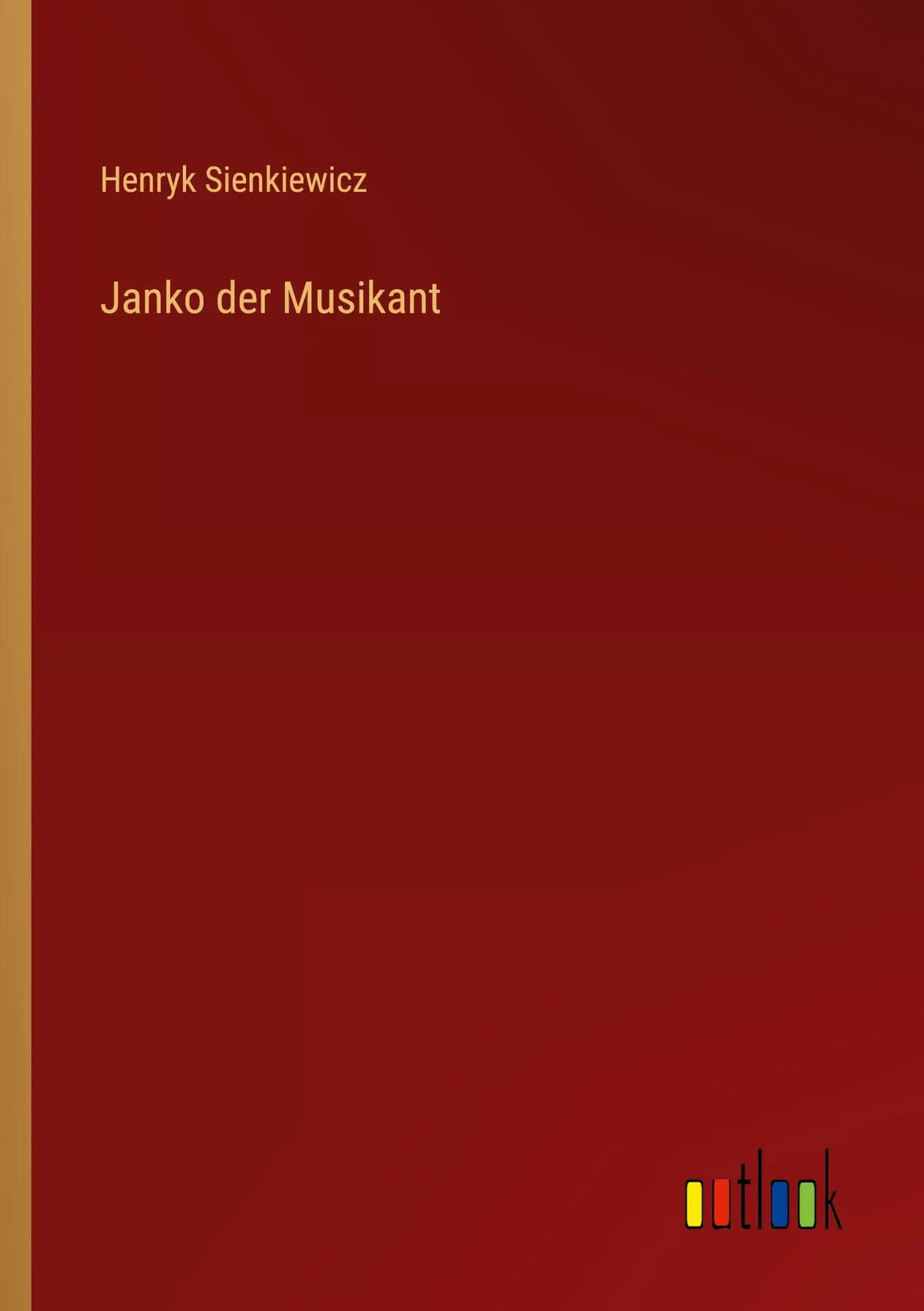 Cover: 9783368260088 | Janko der Musikant | Henryk Sienkiewicz | Taschenbuch | 104 S. | 2022