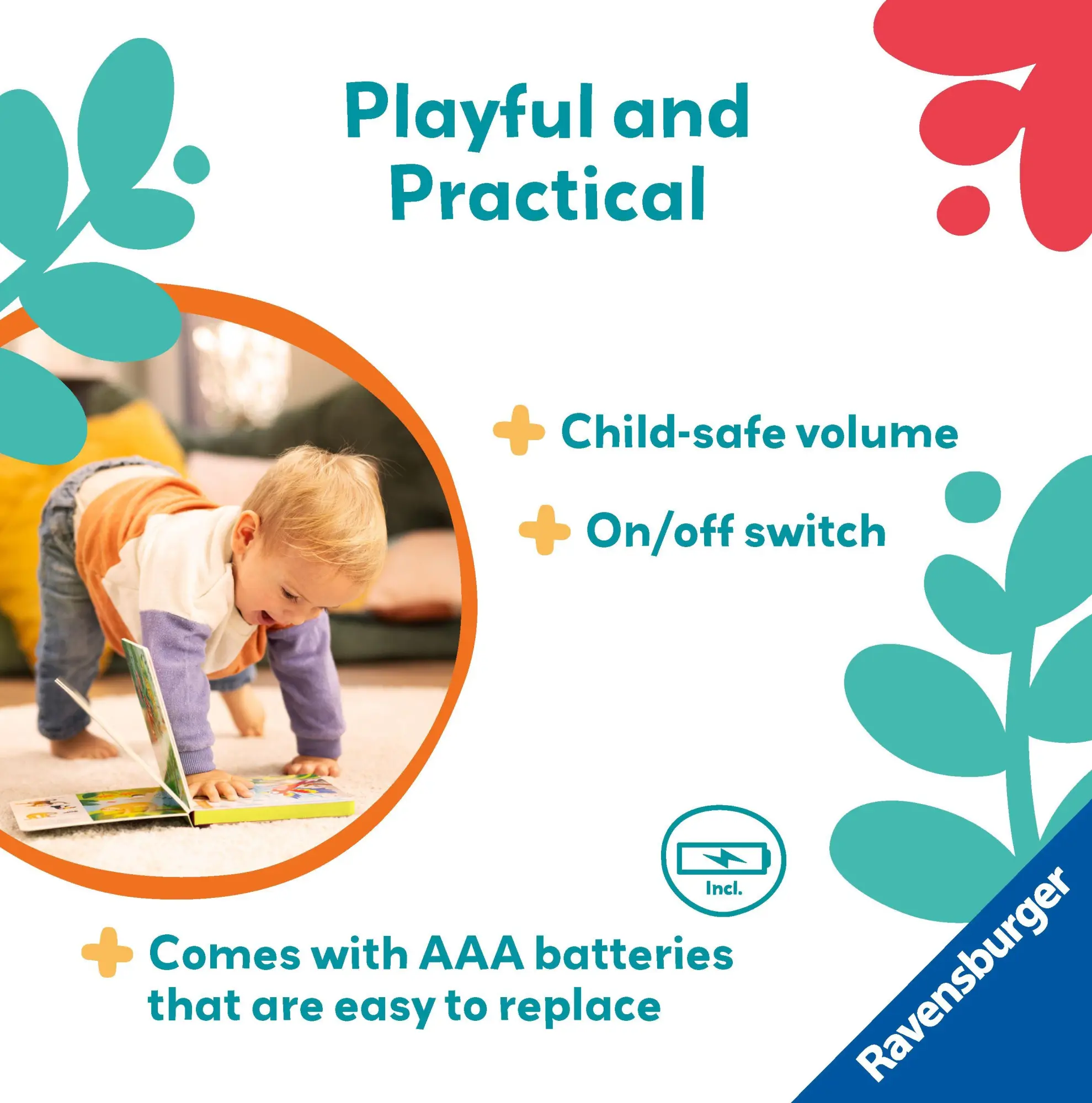 Bild: 9783380970088 | Play+ Shh ... who's there? Jungle Animals | Dynamo Limited | Buch