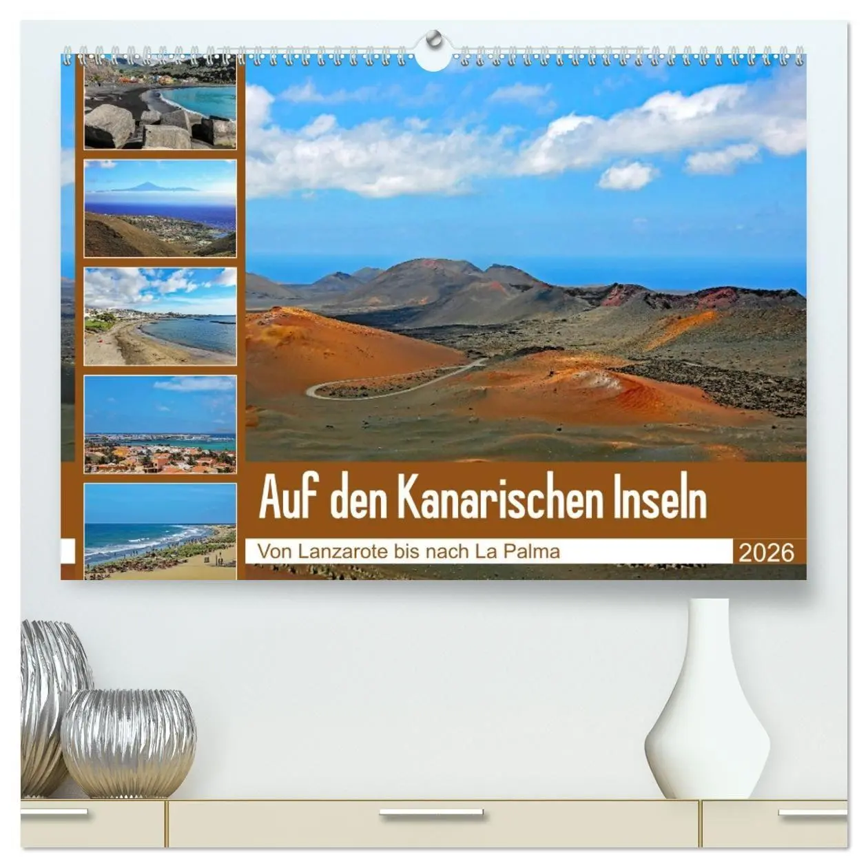 Cover: 9783457670088 | Auf den Kanarischen Inseln (hochwertiger Premium Wandkalender 2026...