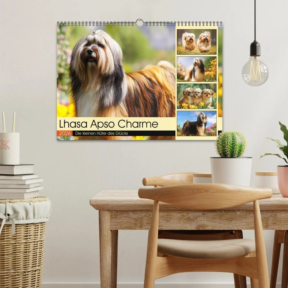 Bild: 9783457810088 | Lhasa Apso Charme. Die kleinen Hüter des Glücks (Wandkalender 2026...