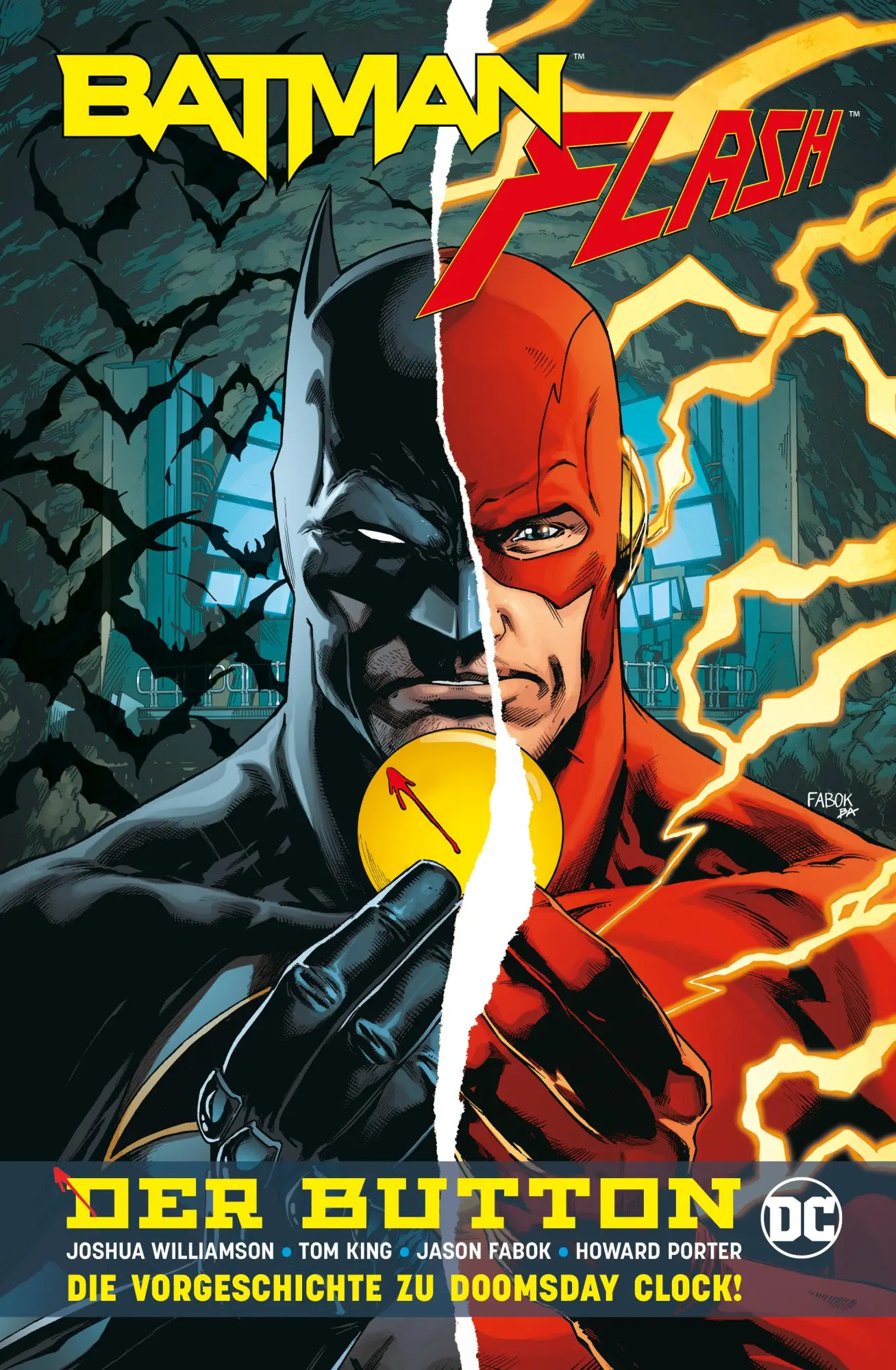 Cover: 9783741630088 | Batman/Flash: Der Button (Neuausgabe) | Tom King (u. a.) | Taschenbuch