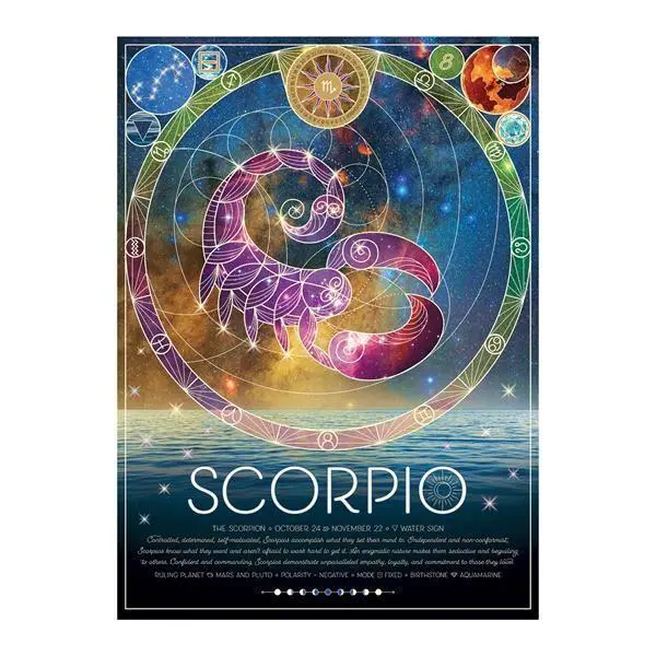 Bild: 625012450188 | Sternzeichen Skorpion 500 Teile | PUZZLES | Spiel | 3845018 | Deutsch