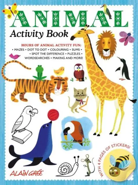 Cover: 9781787080188 | Animal Activity Book | Alain Grée | Taschenbuch | Englisch | 2018