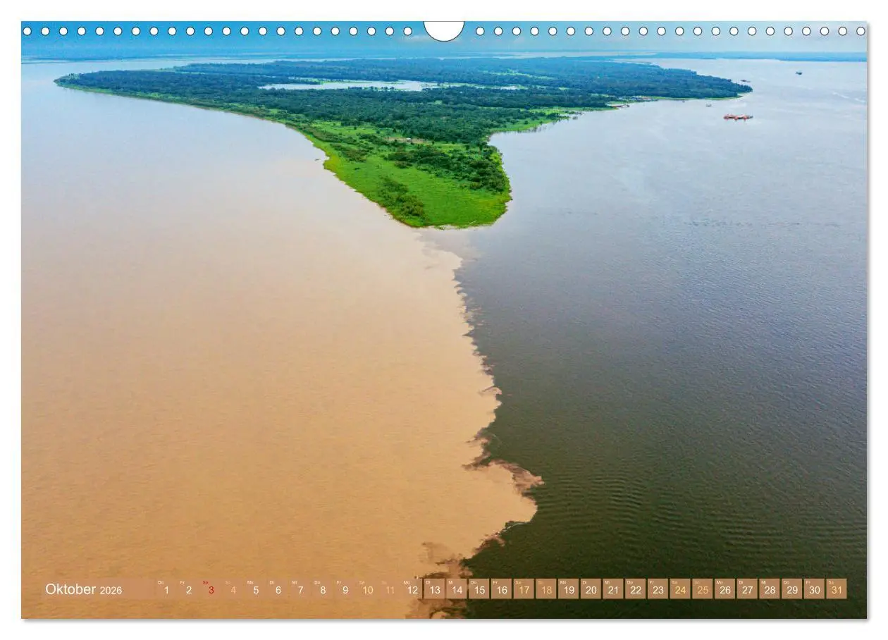 Bild: 9783457280188 | Der Amazonas: von den Anden zum Atlantik (Wandkalender 2026 DIN A3...