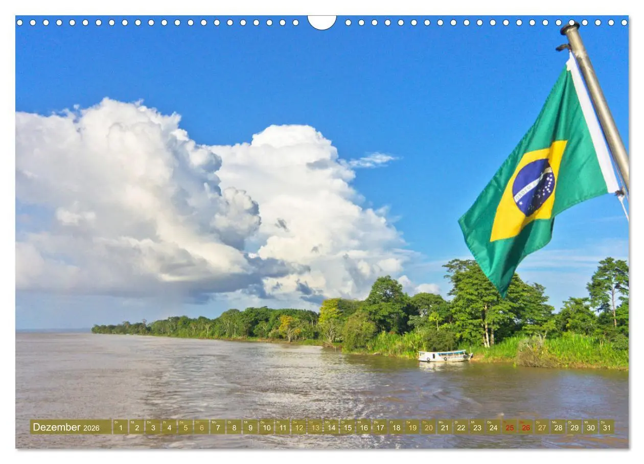 Bild: 9783457280188 | Der Amazonas: von den Anden zum Atlantik (Wandkalender 2026 DIN A3...