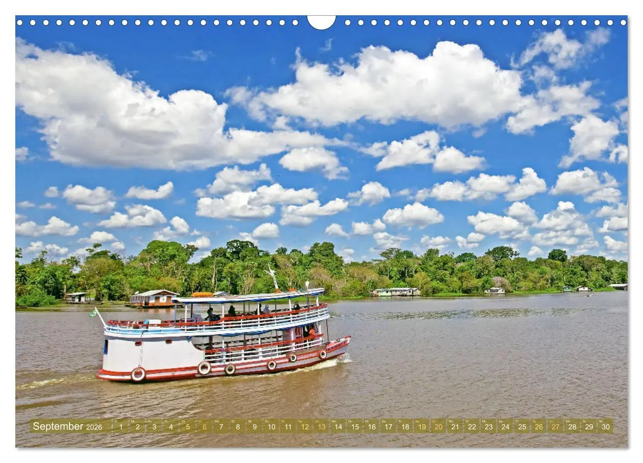 Bild: 9783457280188 | Der Amazonas: von den Anden zum Atlantik (Wandkalender 2026 DIN A3...
