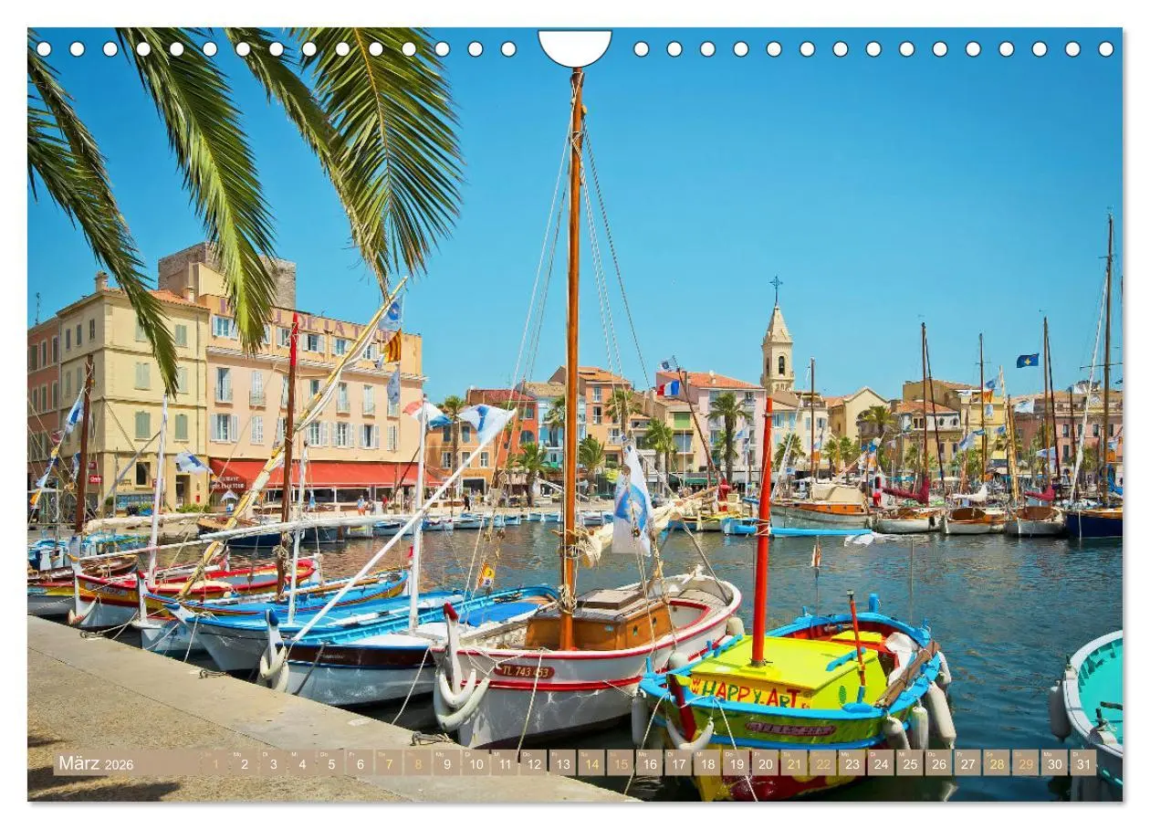 Bild: 9783457350188 | Lebendige Cote d'Azur: Die azurblaue Küste (Wandkalender 2026 DIN...