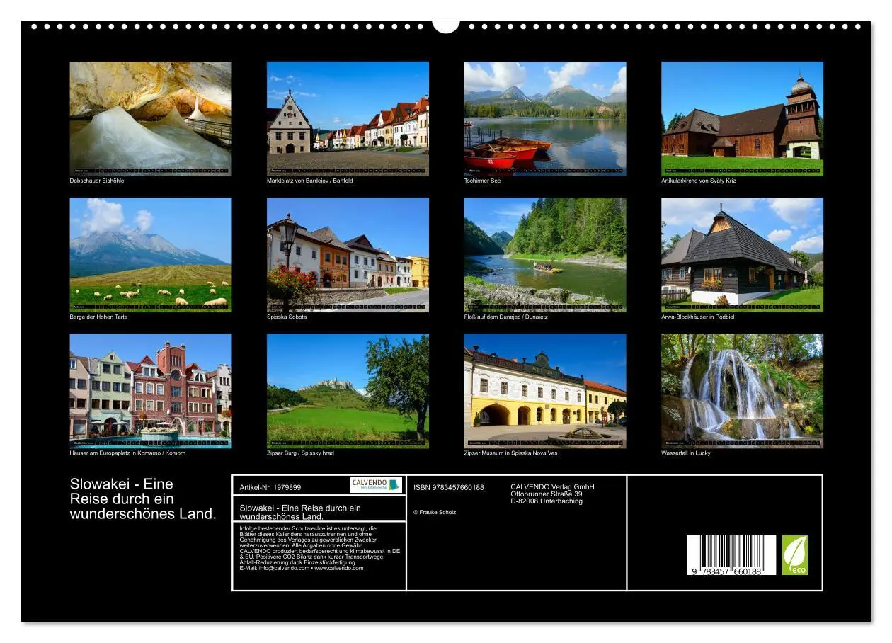 Bild: 9783457660188 | Slowakei - Eine Reise durch ein wunderschönes Land. (Wandkalender...