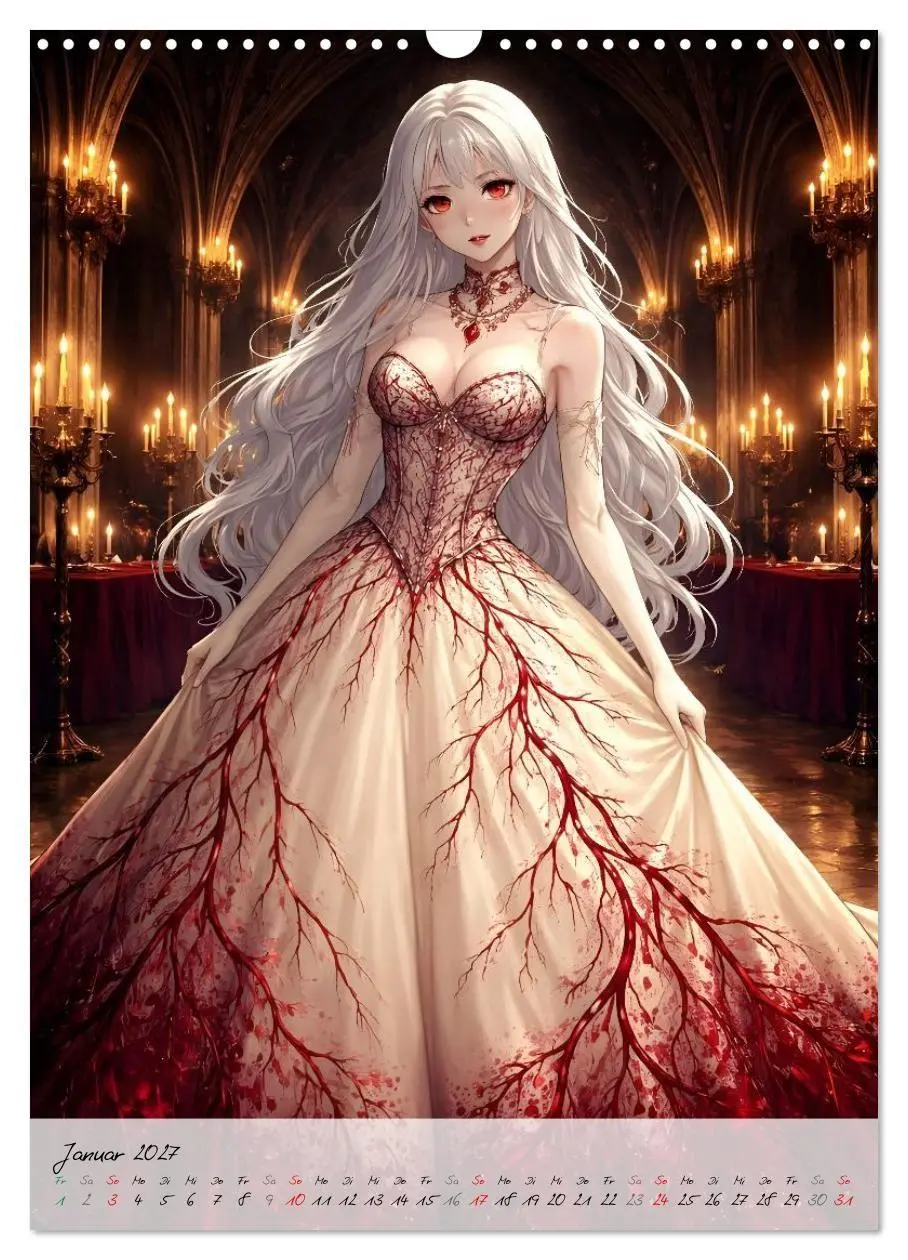 Bild: 9783516820188 | Vampire Couture (Wandkalender 2027 DIN A3 hoch), CALVENDO...