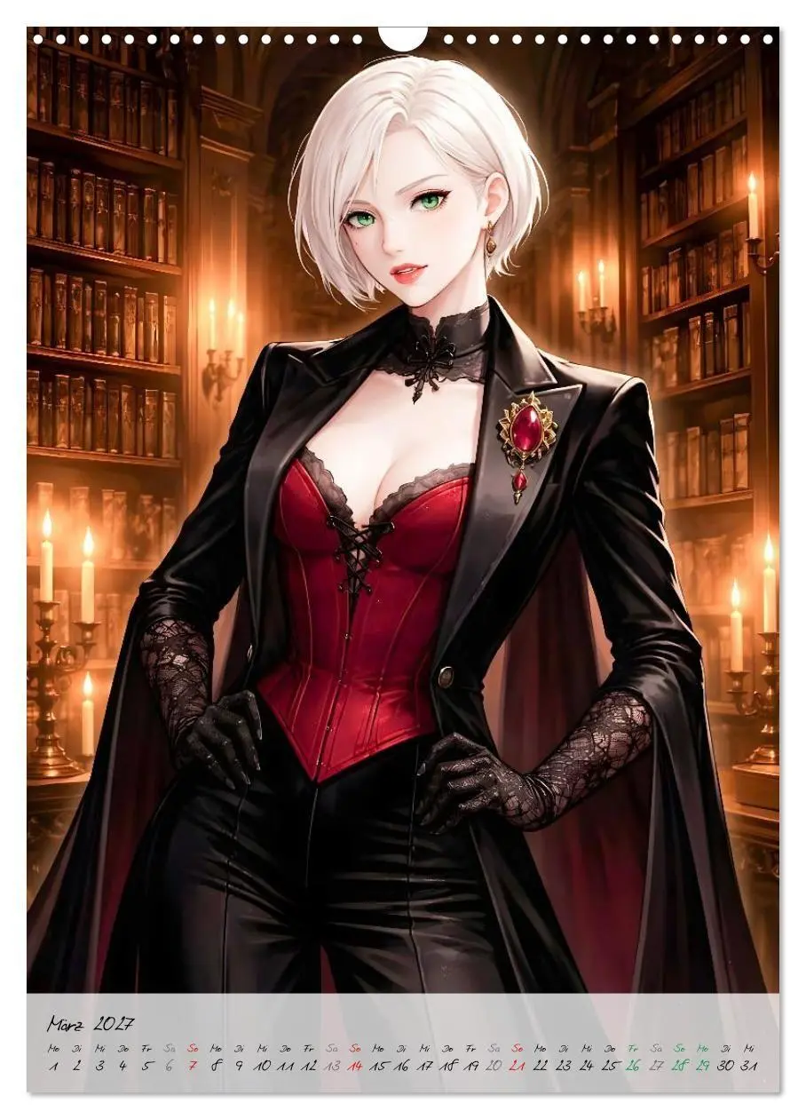 Bild: 9783516820188 | Vampire Couture (Wandkalender 2027 DIN A3 hoch), CALVENDO...