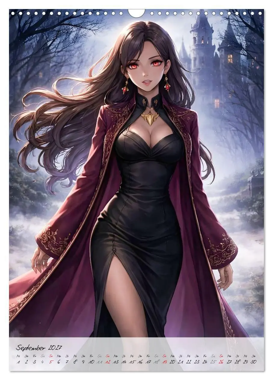 Bild: 9783516820188 | Vampire Couture (Wandkalender 2027 DIN A3 hoch), CALVENDO...