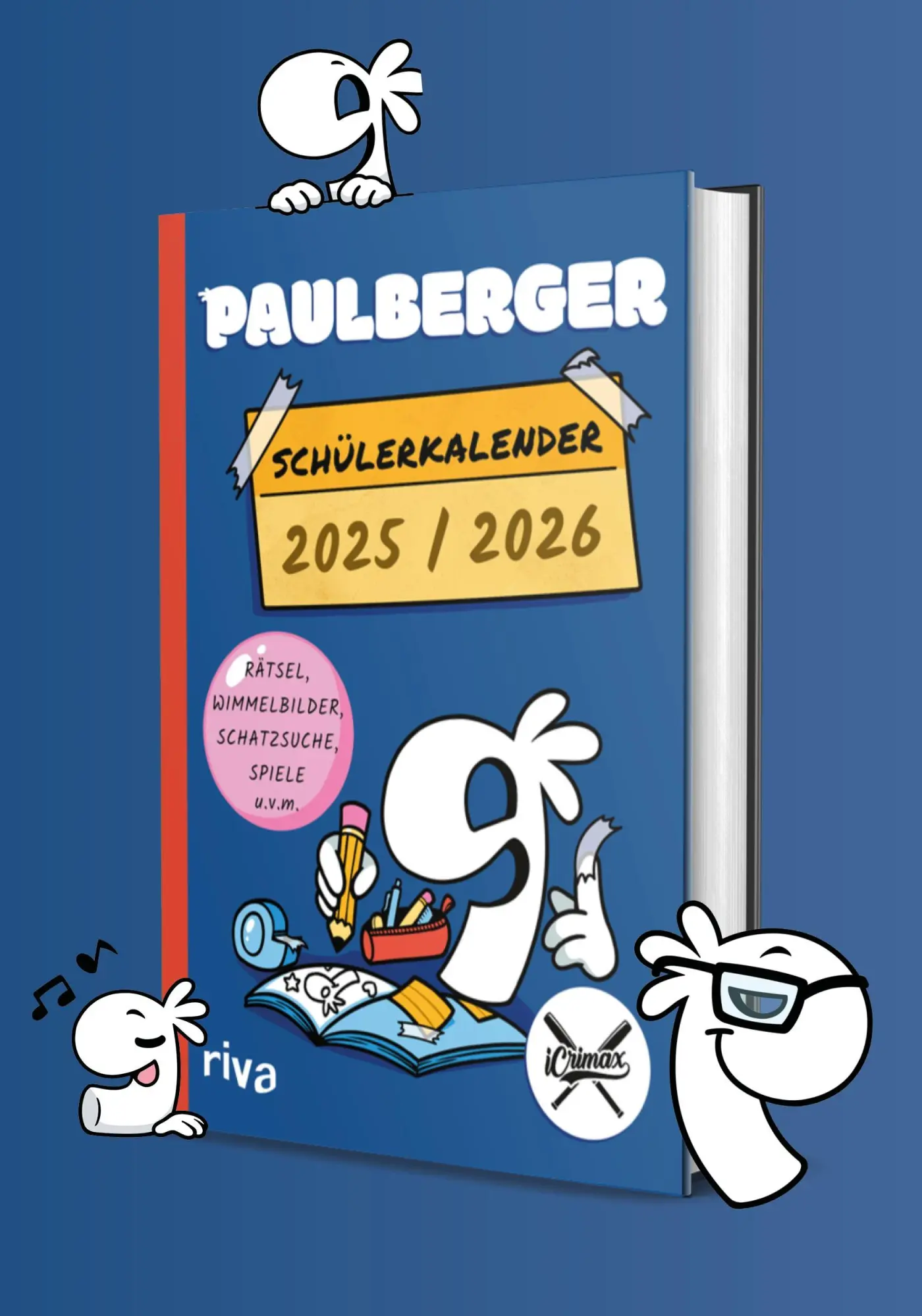Bild: 9783967750188 | Paulberger Schülerkalender 2025/2026 | iCrimax | Kalender | 160 S.