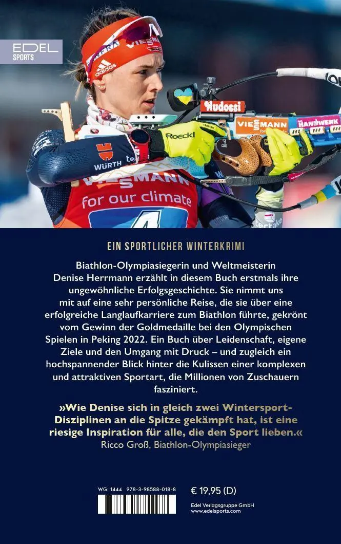 Bild: 9783985880188 | Zielsicher. Mein langer Lauf an die Biathlon-Spitze | Herrmann (u. a.)
