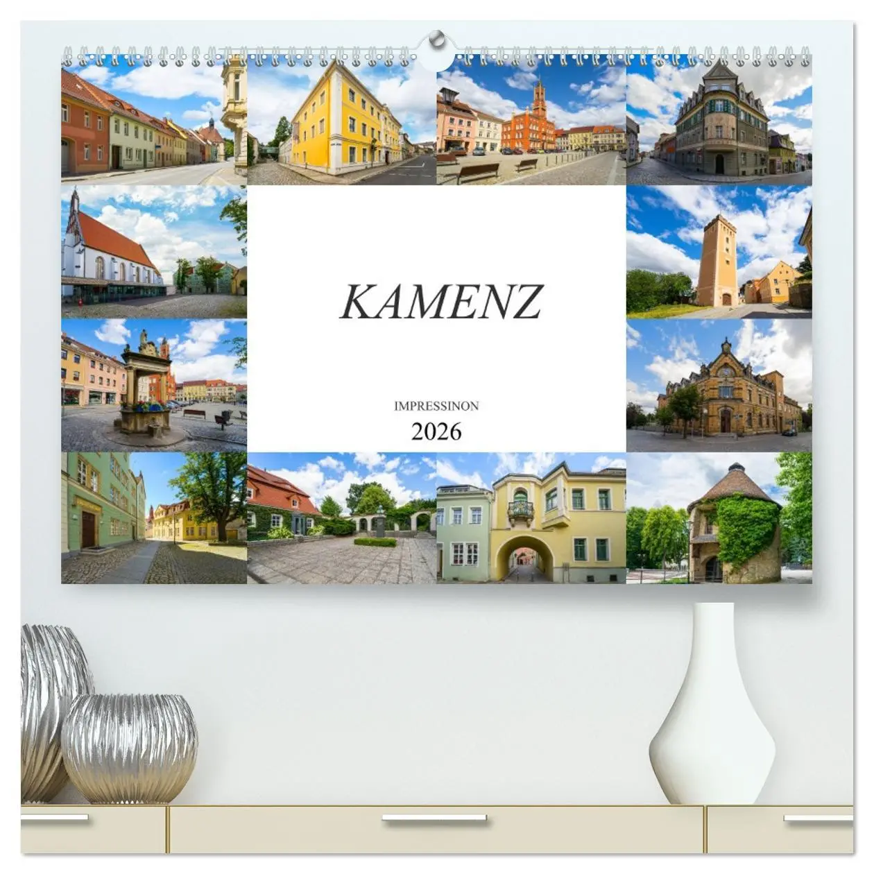 Cover: 9783457720288 | Kamenz Impressionen (hochwertiger Premium Wandkalender 2026 DIN A2...