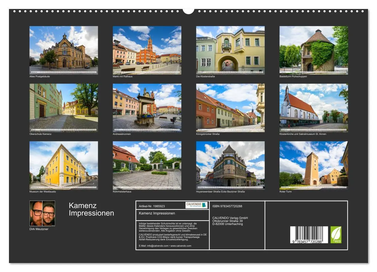 Bild: 9783457720288 | Kamenz Impressionen (hochwertiger Premium Wandkalender 2026 DIN A2...