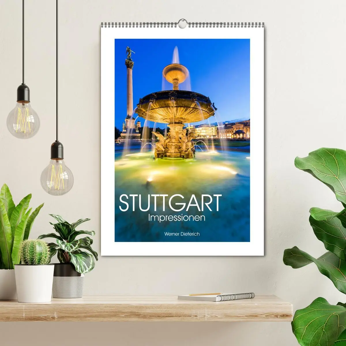Bild: 9783516430288 | STUTTGART Impressionen (Wandkalender 2026 DIN A2 hoch), CALVENDO...