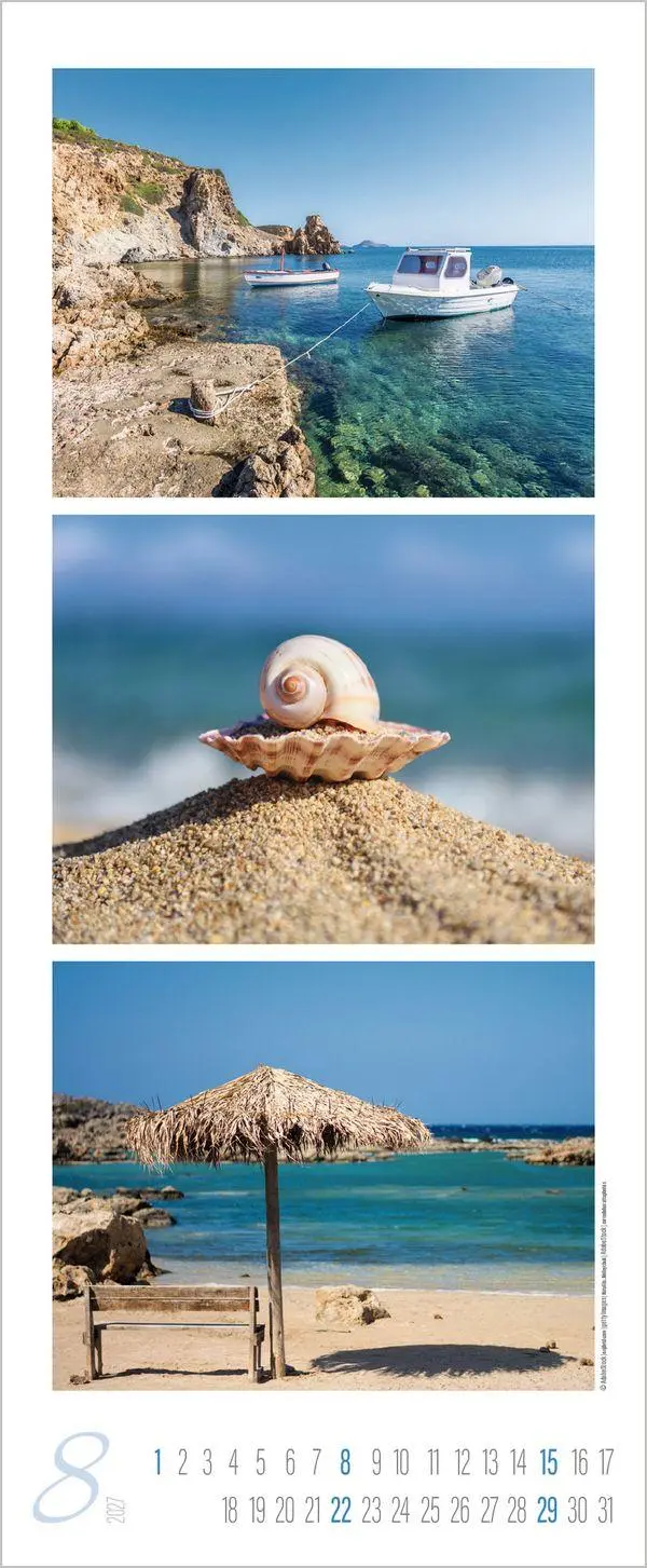 Bild: 9783819300288 | Meeresrauschen 2027 | Verlag Korsch | Kalender | Spiralbindung | 14 S.