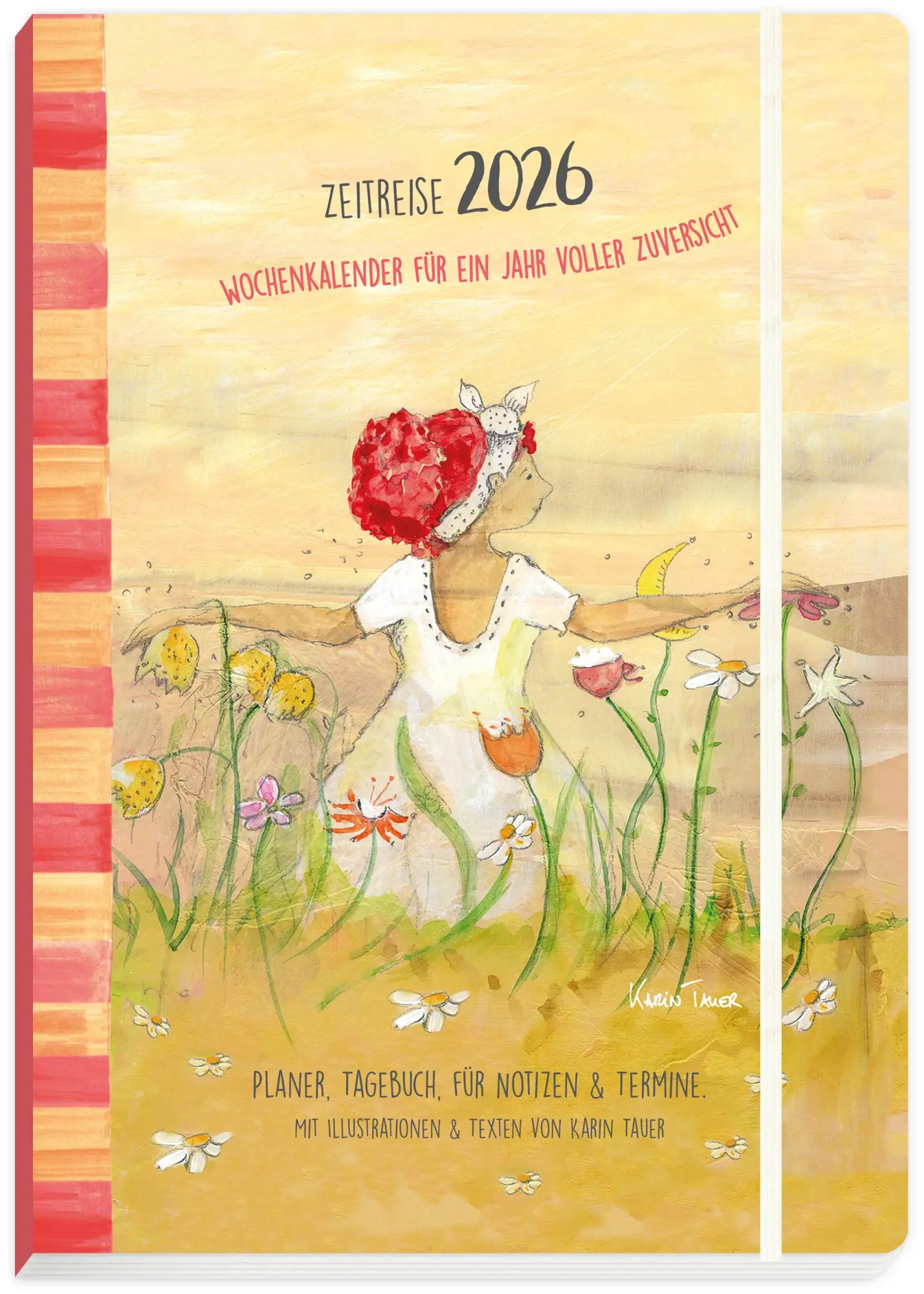Cover: 9783911060288 | Taschenkalender Zeitreise 2026 | Karin Tauer | Buch | Deutsch | 2026
