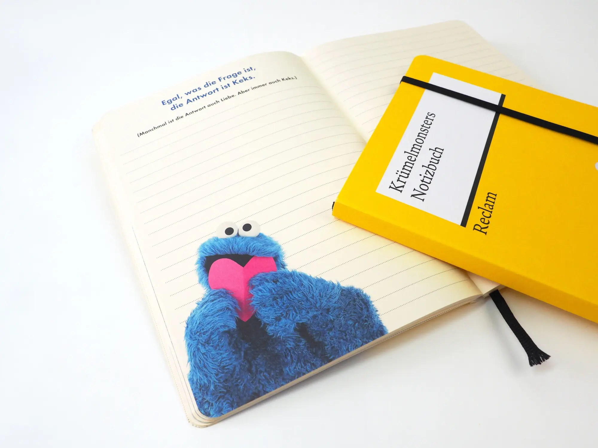Bild: 9783150950388 | Krümelmonsters Notizbuch | Das Krümelmonster | Notizbuch | 144 S.