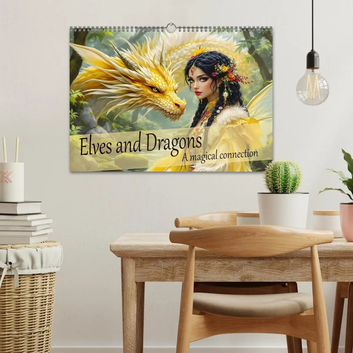 Bild: 9783457260388 | Elves and Dragons - A magical connection (Wall Calendar 2026 DIN A3...