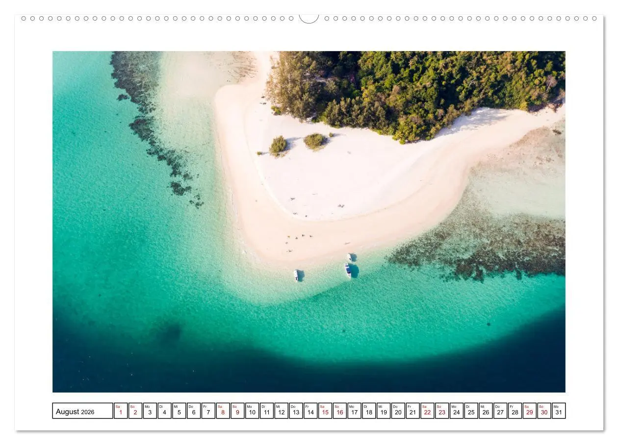 Bild: 9783457570388 | Traumstrände - Naturparadiese aus aller Welt (Wandkalender 2026 DIN...
