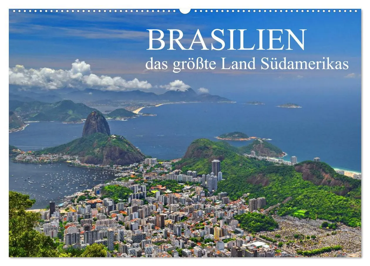 Cover: 9783457950388 | Brasilien - das größte Land Südamerikas (Wandkalender 2026 DIN A2...