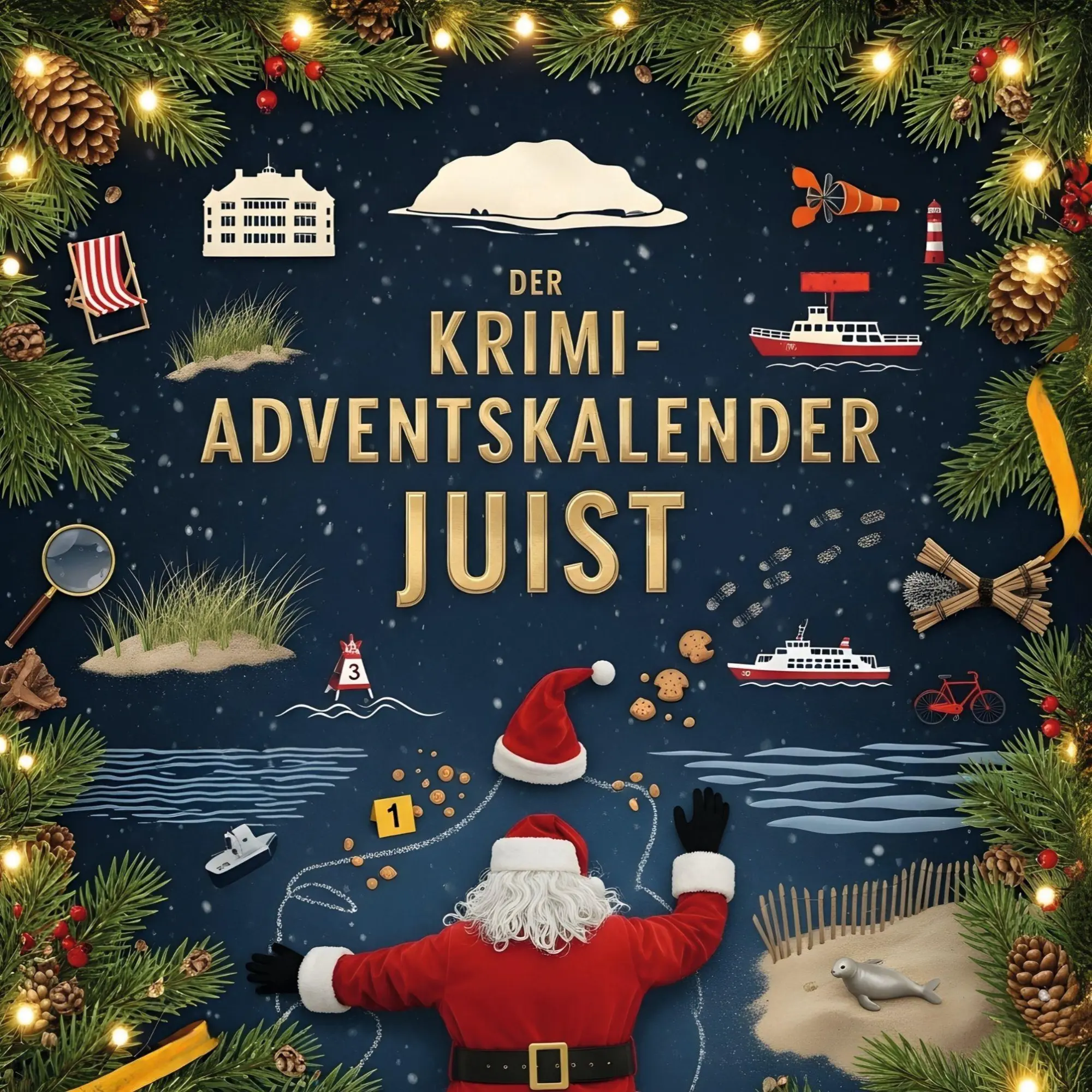 Cover: 9783695310388 | Der Krimi-Adventskalender Juist | Mordsverdächtig in 24 Akten | Becker