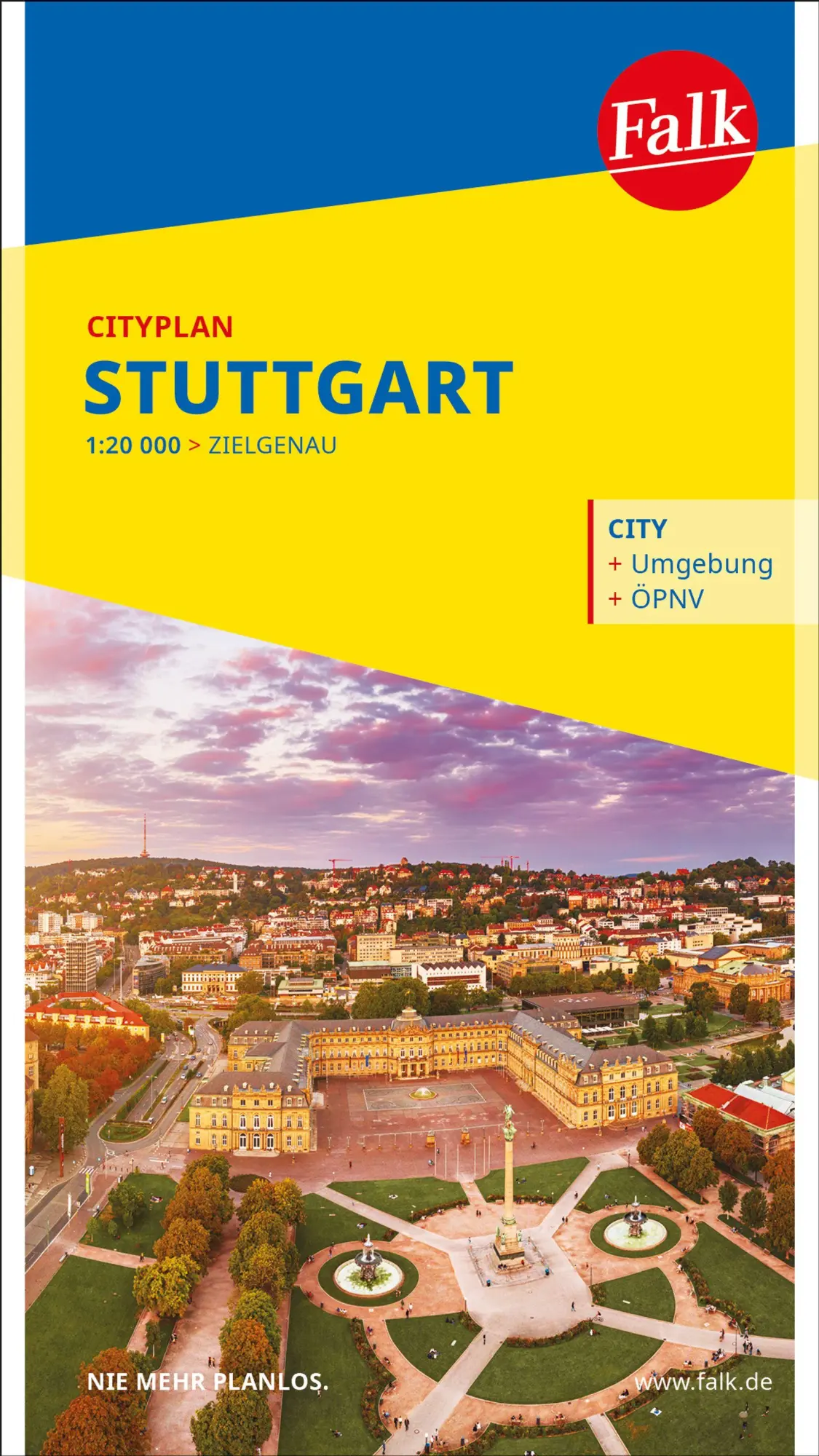 Cover: 9783827900388 | Falk Cityplan Stuttgart 1:21.000 | (Land-)Karte | Falk Citypläne