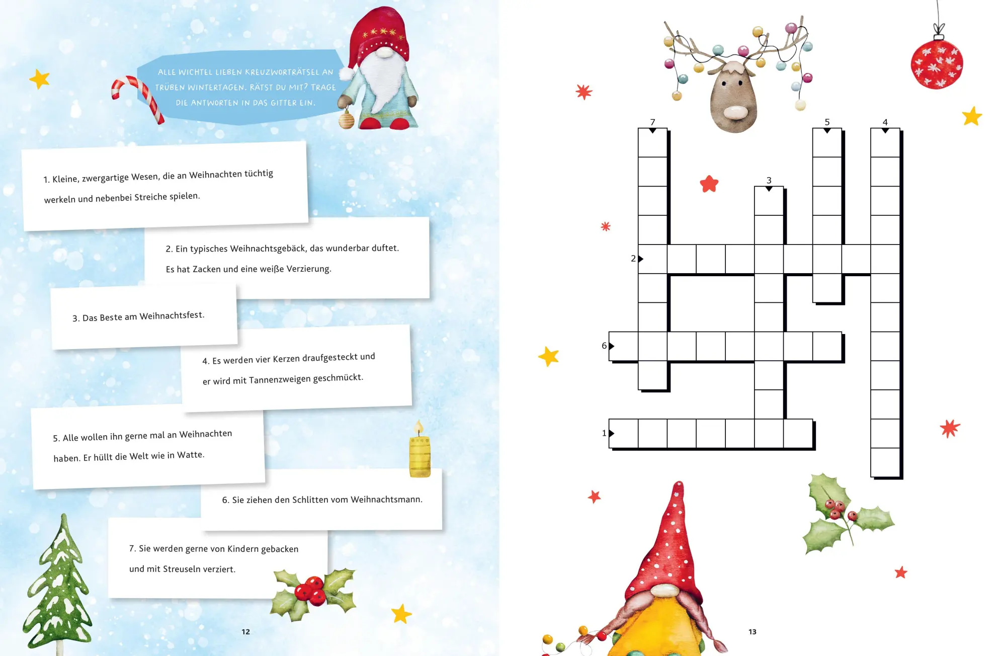 Bild: 9783833910388 | Mein Rätselbuch - Weihnachten bei den Wichteln | Taschenbuch | 96 S.