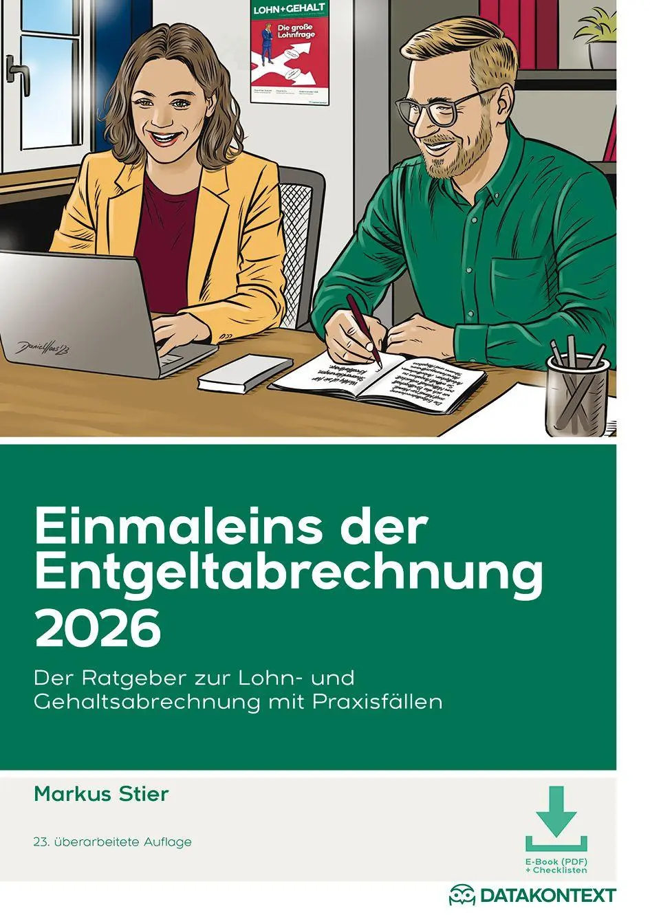 Cover: 9783987460388 | Einmaleins der Entgeltabrechnung 2026 | Markus Stier | Bundle | 2026