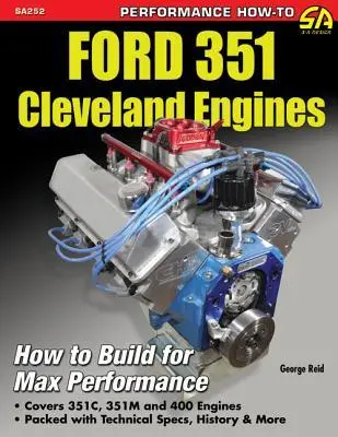 Cover: 9781613250488 | Ford 351 Cleveland Engines | How to Build for Max Performance | Reid