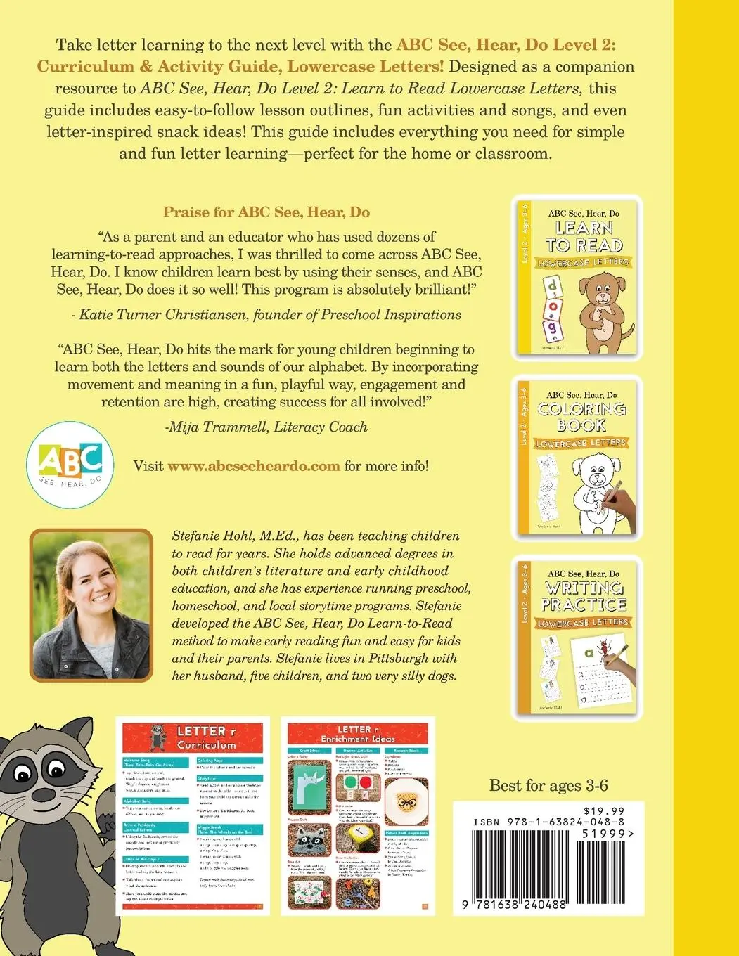 Rückseite: 9781638240488 | ABC See, Hear, Do Level 2 | Stefanie Hohl | Taschenbuch | Englisch