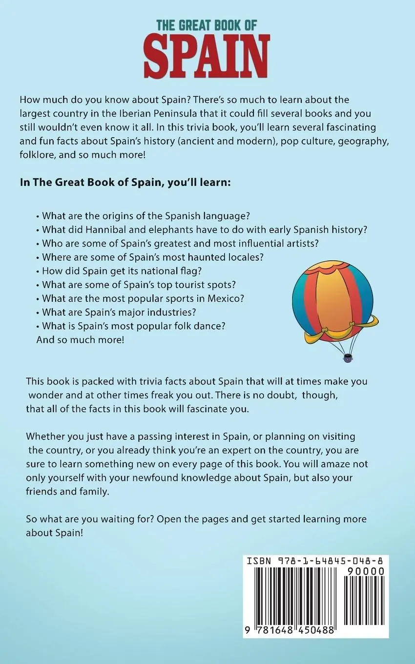 Rückseite: 9781648450488 | The Great Book of Spain | Bill O'Neill | Taschenbuch | Englisch | 2020