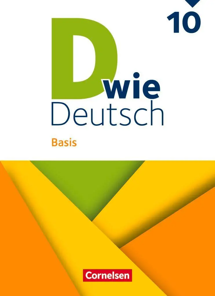 Cover: 9783060610488 | D wie Deutsch 10. Schuljahr - Basis - Ausgabe 2023 - Schulbuch mit...