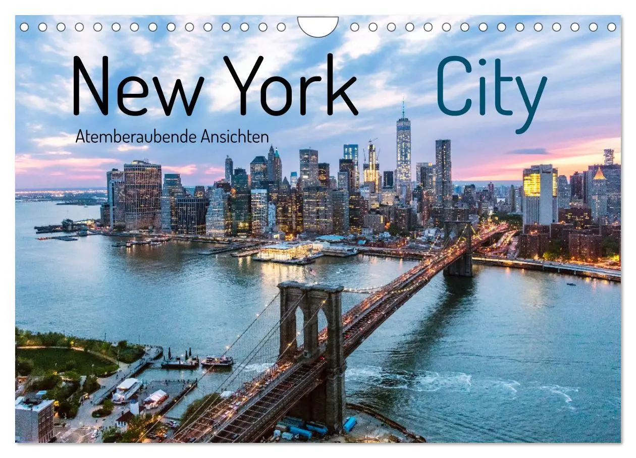 Cover: 9783457630488 | New York City - Atemberaubende Ansichten (Wandkalender 2026 DIN A4...
