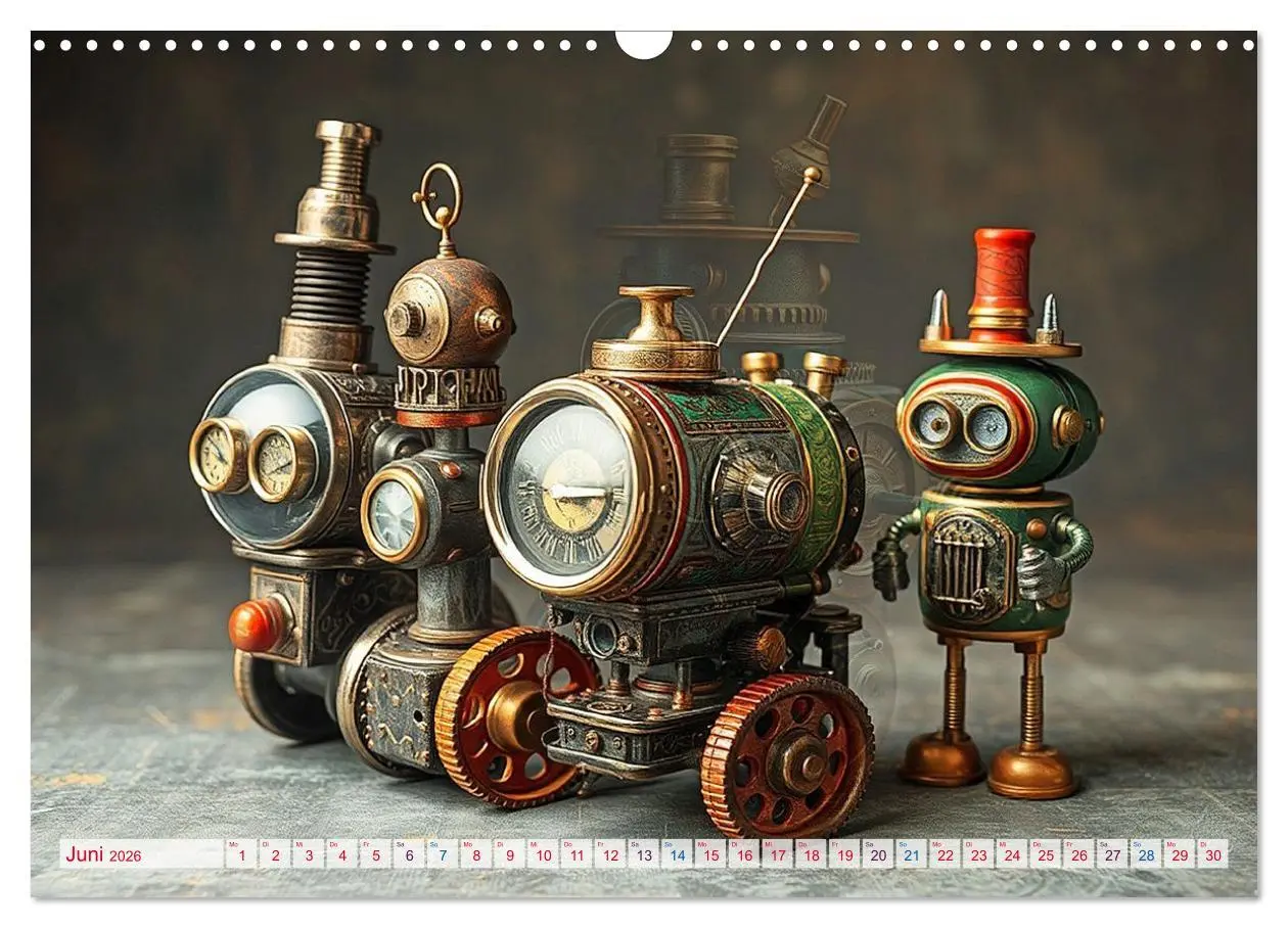 Bild: 9783516650488 | Mechanische Wunderwelten - Ein Jahr mit Steampunk Toys...
