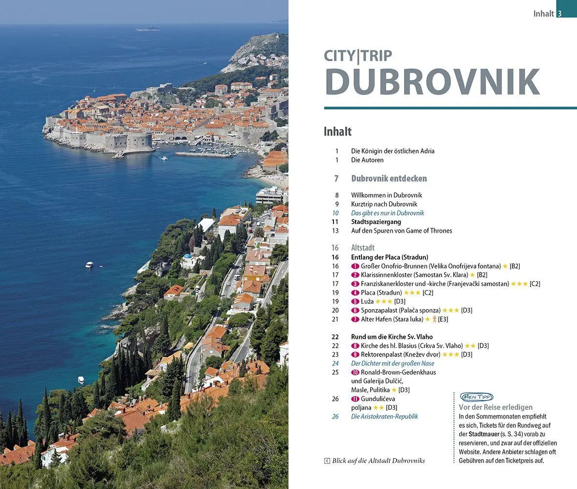 Bild: 9783831780488 | Reise Know-How CityTrip Dubrovnik | Daniela Schetar (u. a.) | Buch