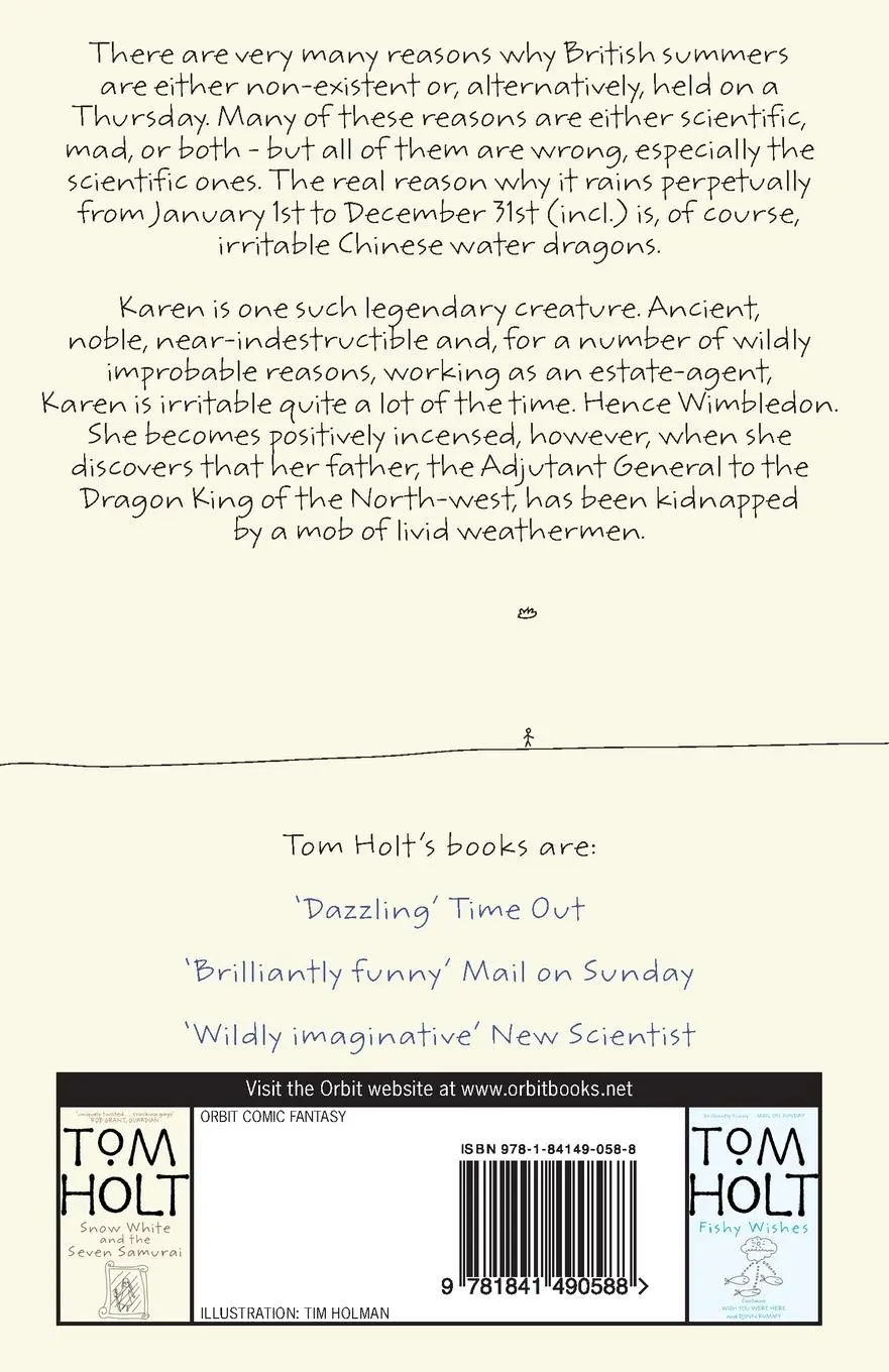 Rückseite: 9781841490588 | Nothing But Blue Skies | Tom Holt | Taschenbuch | Englisch | 2002