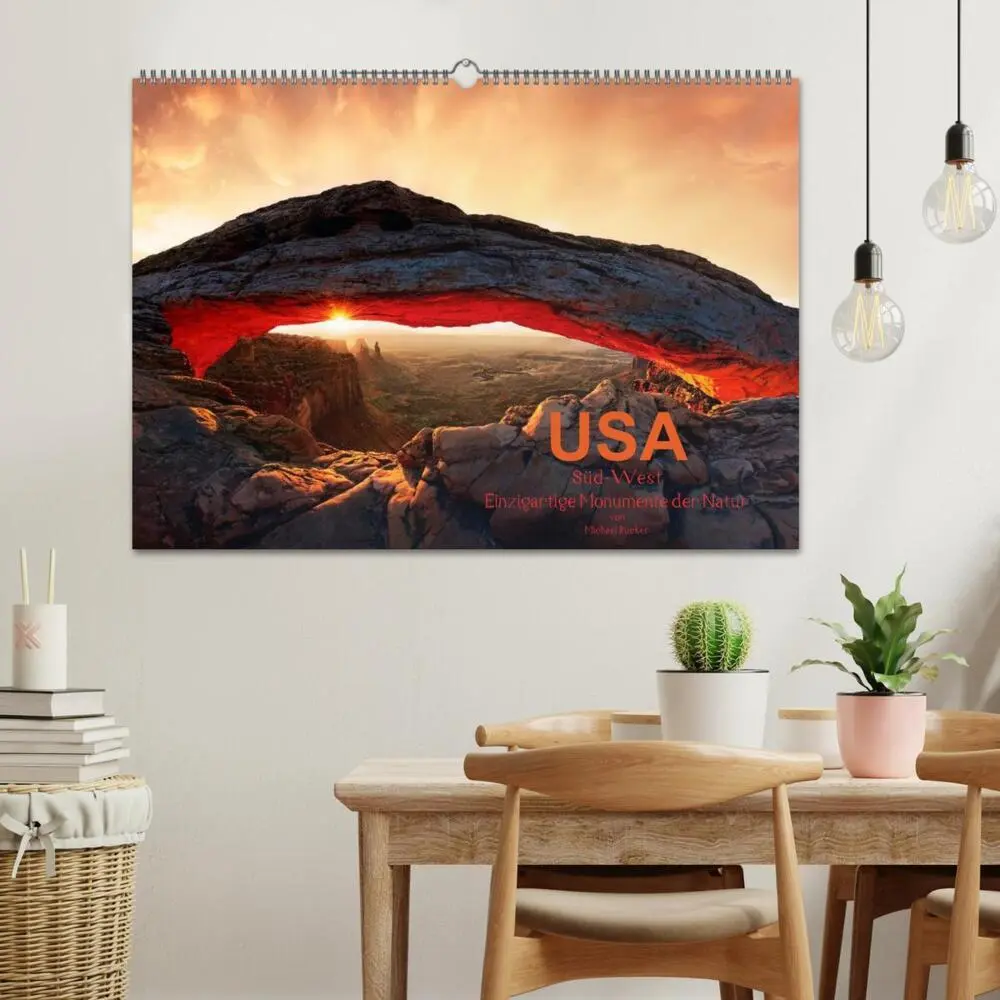 Bild: 9783435770588 | USA Süd-West (Wandkalender 2025 DIN A2 quer), CALVENDO Monatskalender
