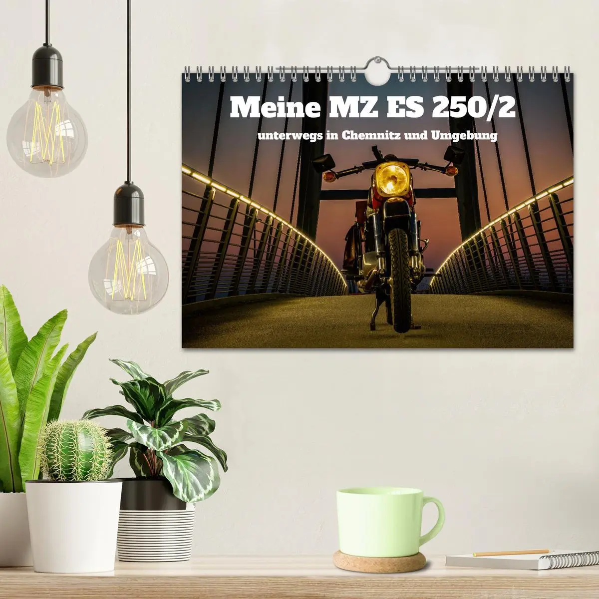 Bild: 9783457310588 | Meine MZ ES 250/2 unterwegs in Chemnitz (Wandkalender 2026 DIN A4...