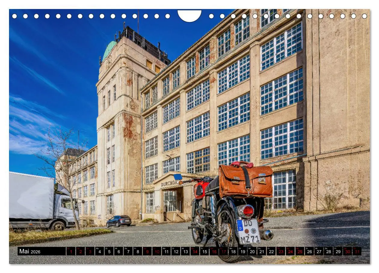 Bild: 9783457310588 | Meine MZ ES 250/2 unterwegs in Chemnitz (Wandkalender 2026 DIN A4...