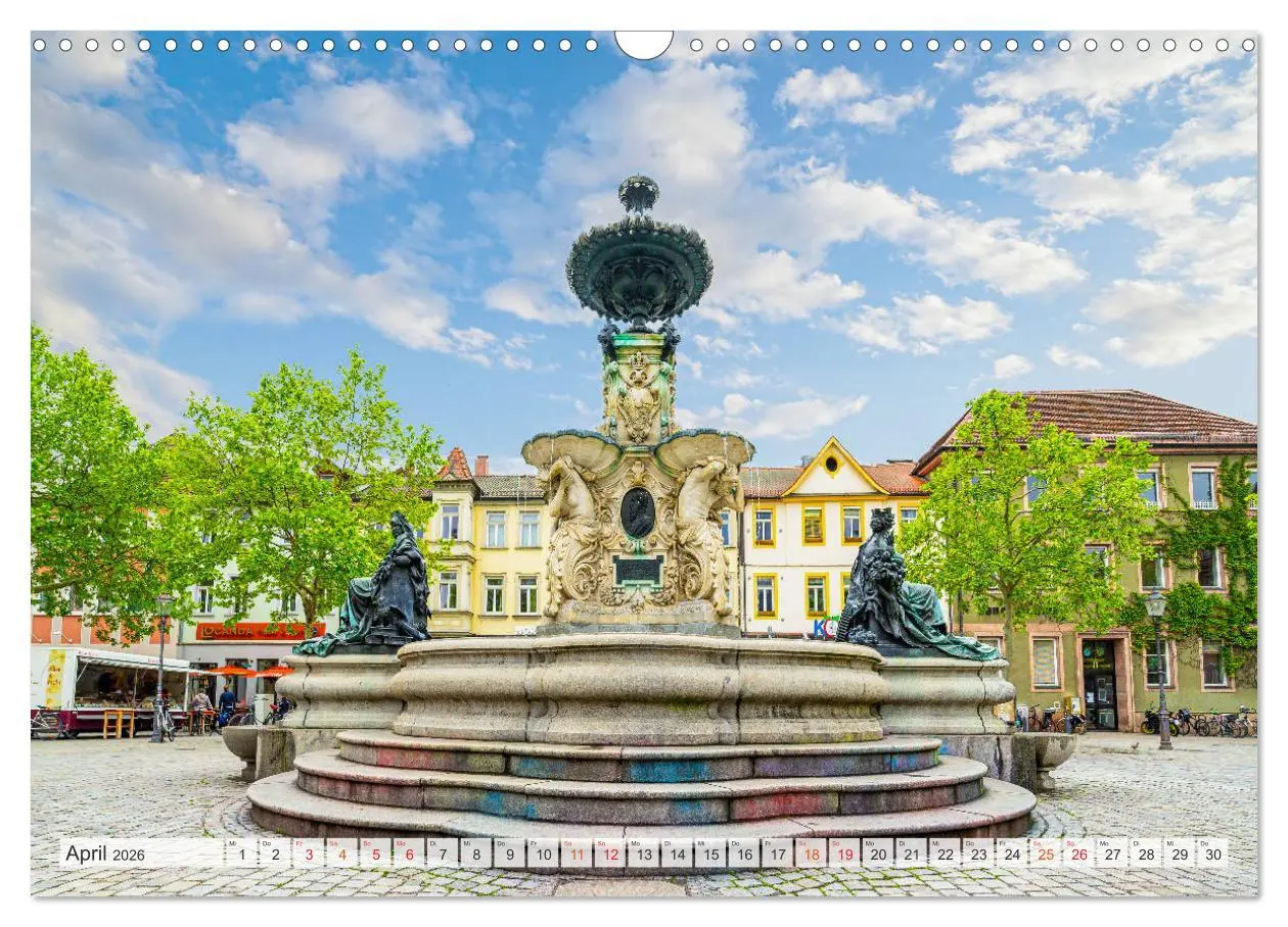 Bild: 9783457790588 | Erlangen Impressionen (Wandkalender 2026 DIN A3 quer), CALVENDO...